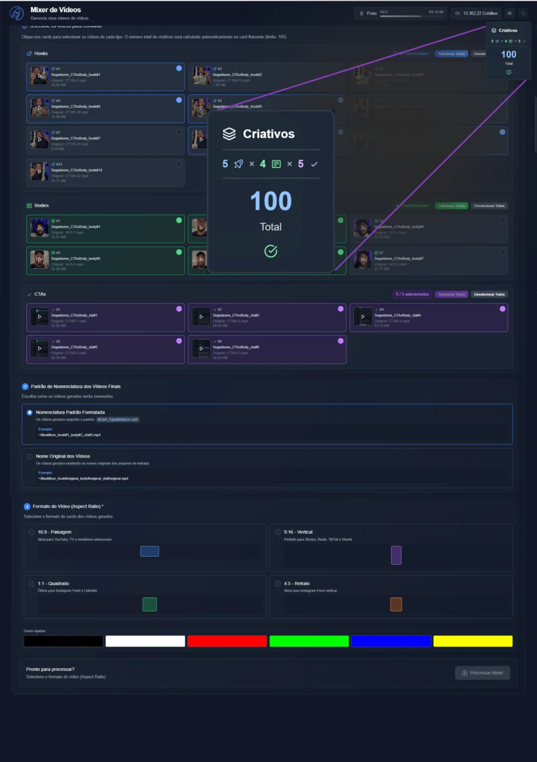 Mixer de Vídeos